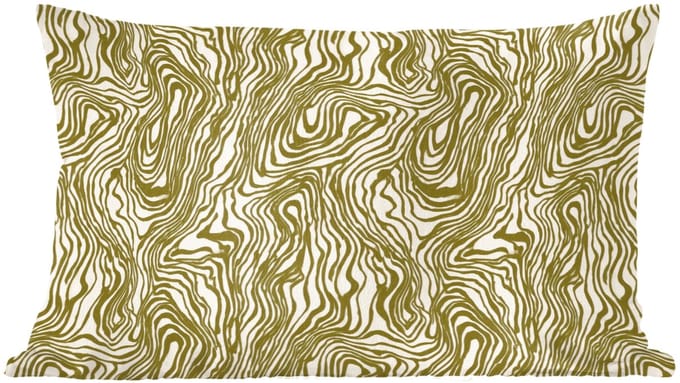 Sierkussens - Kussentjes Woonkamer - 60x40 cm - Abstract - Marmer - Groen
