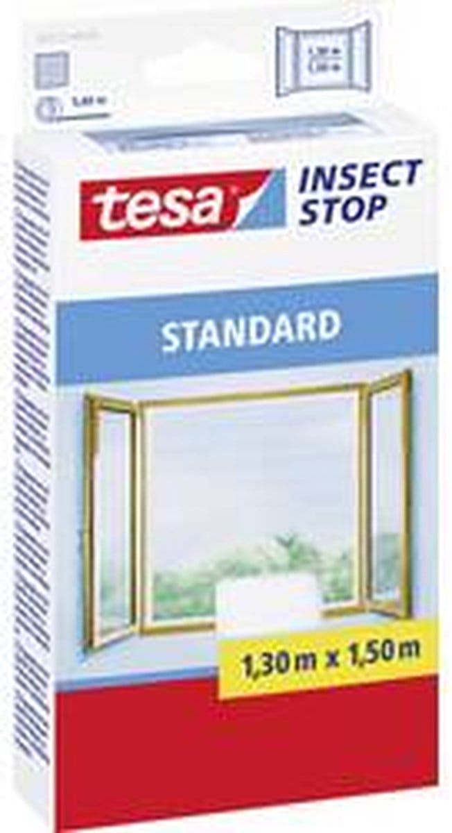 tesa Insect Stop Standard 55672-20 Vliegenhor Wit 1 stuk(s)