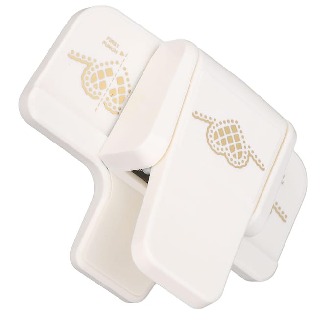 Craft Ponsen Succes Tool Schattig Multifunctioneel Draagbaar Papier Randen Pons Tool voor Scrapbook white