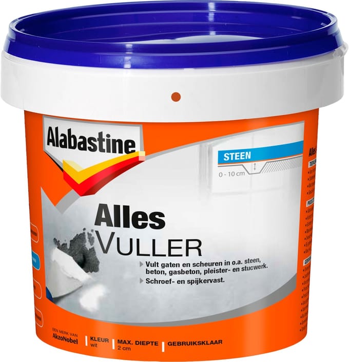 Alabastine Allesvuller Poeder - Wit - 1 kg