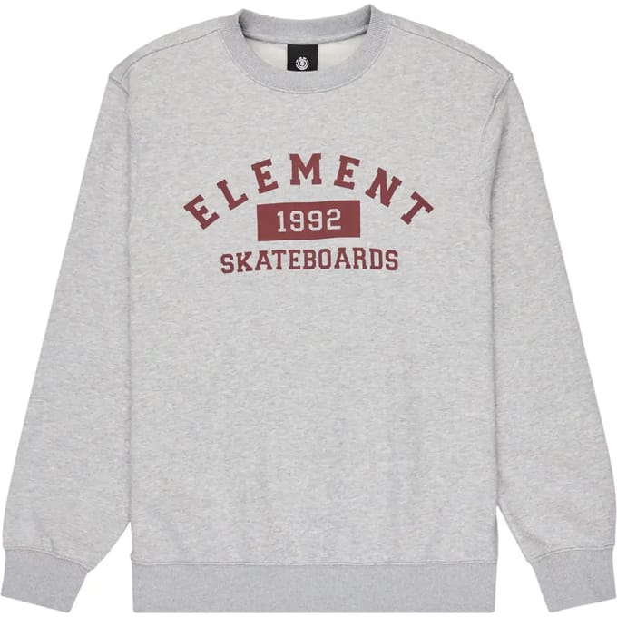 Element Home Team Sweatshirt Grijs L Man
