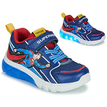 Lage Sneakers Geox J CIBERDRON BOY SUPERMAN