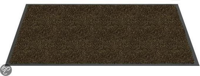 Hamat Deurmat Twister bruin 80x120cm