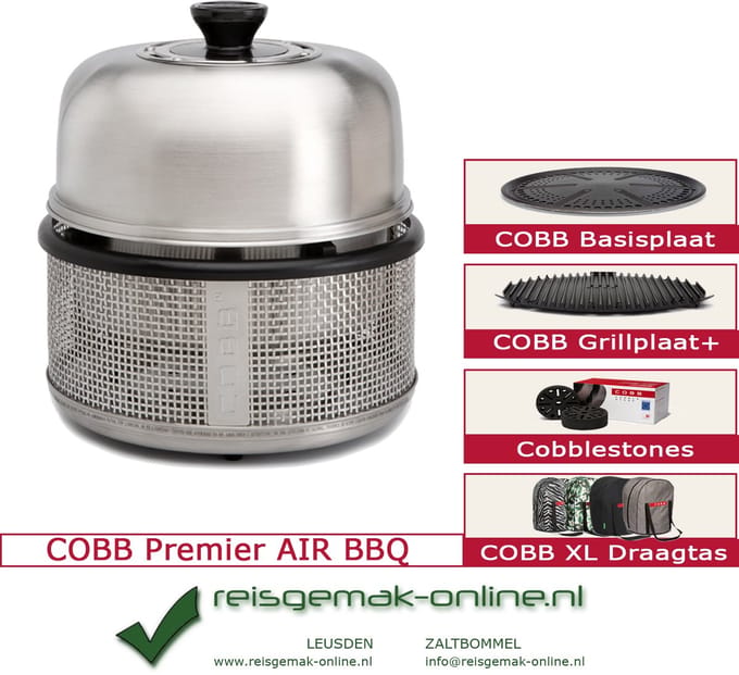 COBB Premier Air Voordeelpakket | XL + GRATIS Accessoires + GRATIS verzending