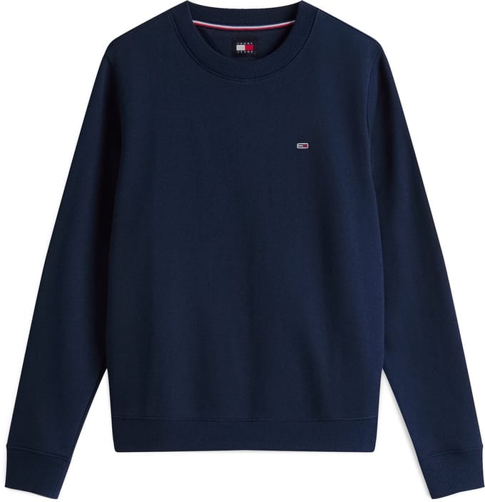 Tommy Jeans Flag Embroidery Brushed Fleece Sweatshirt