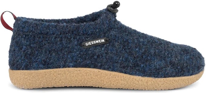 Giesswein Instappers - Maat 45 - Vrouwen - Navy - Blauw