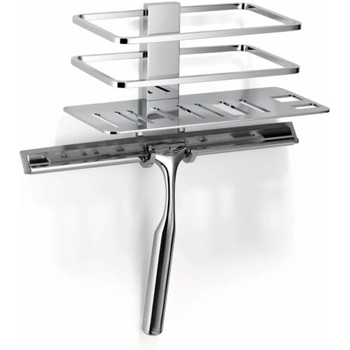 Giese shower basket Piano with holder for razor and wiper 30766-02