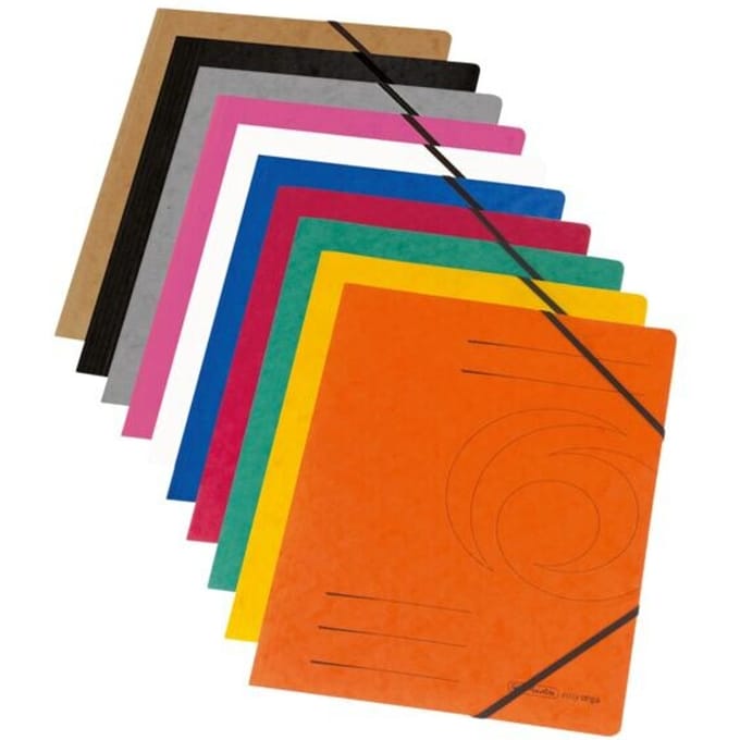 Hoekspannermap A4 Quality extra sterk kwaliteitskarton 10 stuks