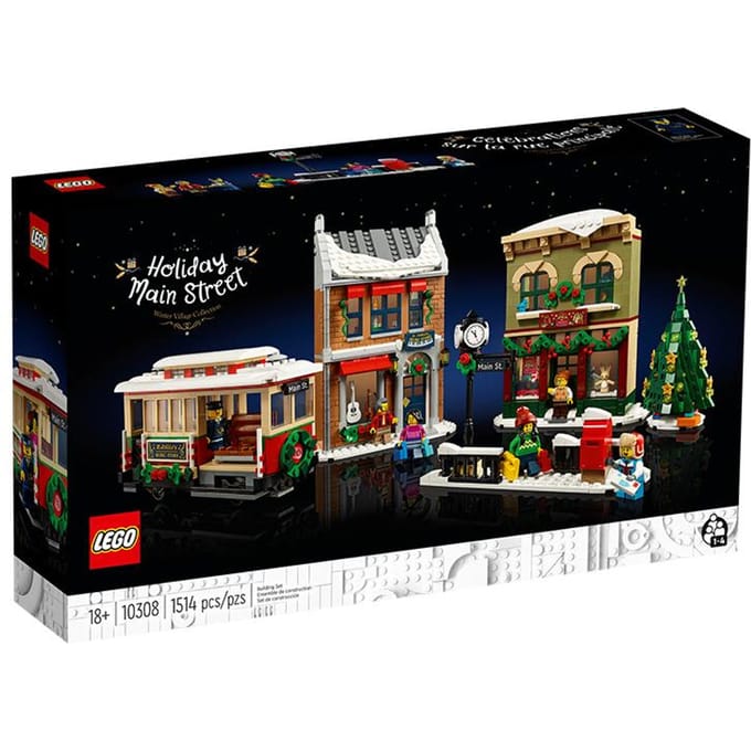LEGO ICONS - 10308 - Kerst Dorpsstraat - Holiday Main Street