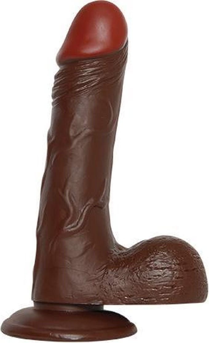 Realistische Dildo Real Rapture van 20.5 cm  - Bruin