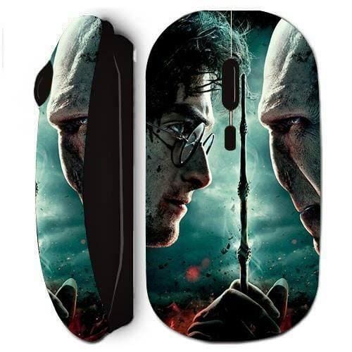 Souris sans fil - Maniacase - Harry Potter - Noir - Ergonomique - Design stylé