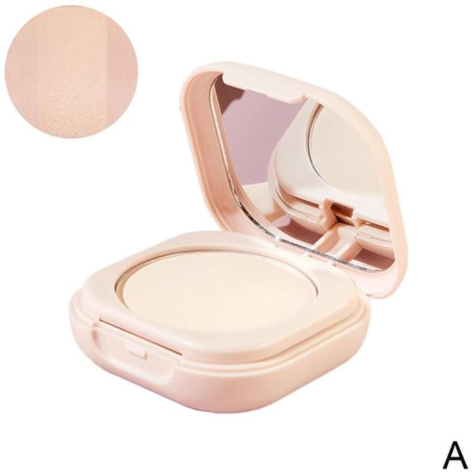 Poudre libre correcteur éclaircissant complet, fond de teint minéral pour le visage, cosmétiques, poudre de maquillage durable, poudre compacte pressée 01# white