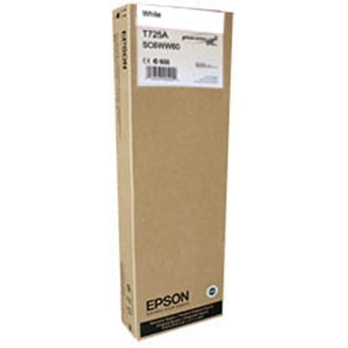 Epson T725A00 inktcartridge wit (origineel)