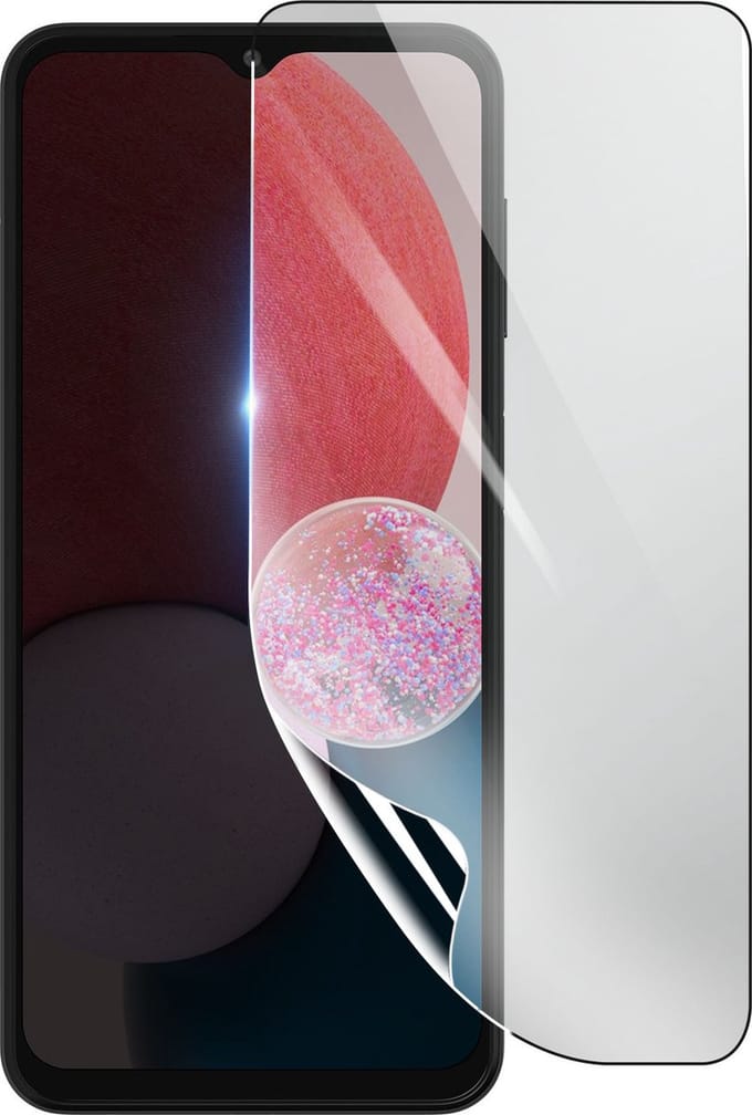 3mk, Geschikt voor Samsung Galaxy A13, Schokbestendige Hydrogel Screenprotector, Transparant