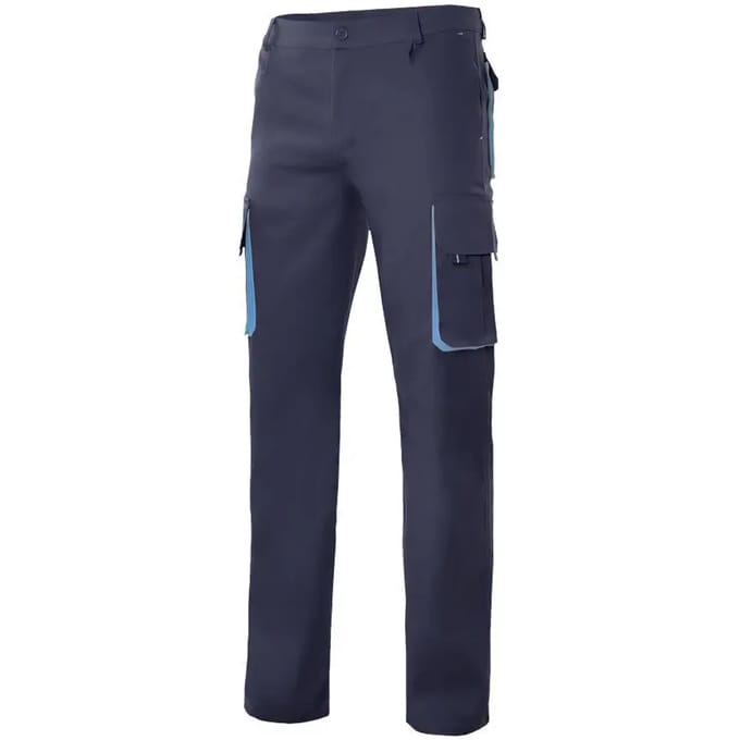 Bicolor Multi-pocket Broek Velilla