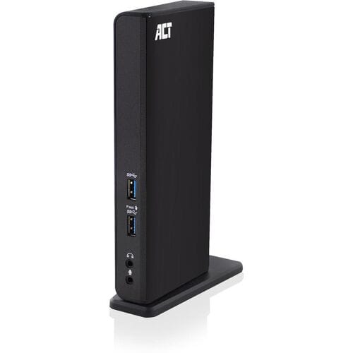 ACT AC7049 - Laptop Docking Station - Bedraad USB 3.2 Gen 1 (3.1 Gen 1) Type-C - Zwart