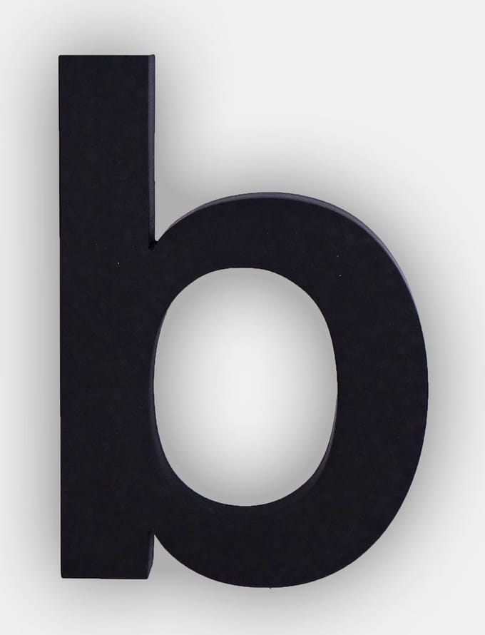 Letter b (klein)