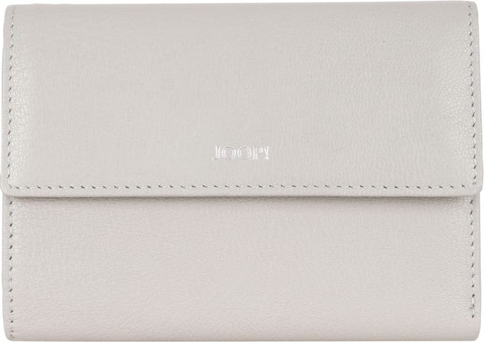 JOOP! Leren Portemonnee Lantea Cosma Purse Lightgrey Lichtgrijs