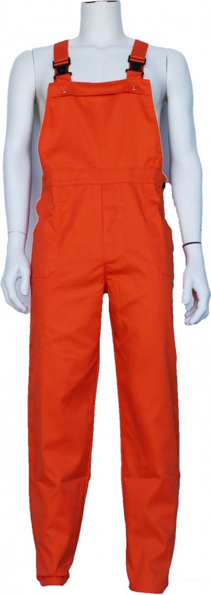 Top Rock Tuinoverall volw TB6535-009 poly/katoen - Oranje - 46