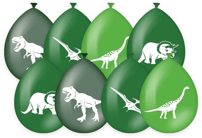 Party balloons dino | 6 stuks