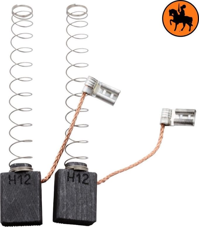 Koolborstelset voor Atlas Copco KS66S - 6,3x12,5x15,5mm