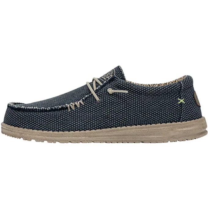 Hey Dude Wally Braided Instappers blauwgrijs - Maat 42