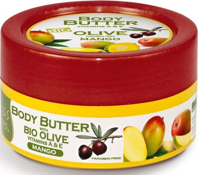 Pharmaid Athenas Treasures Body Butter Bio Olive Mango Moisturizer 200ml | Bodybutters Natuurlijk Goed