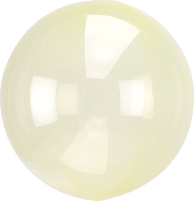 Amscan - Folieballon ORBZ Clear Yellow