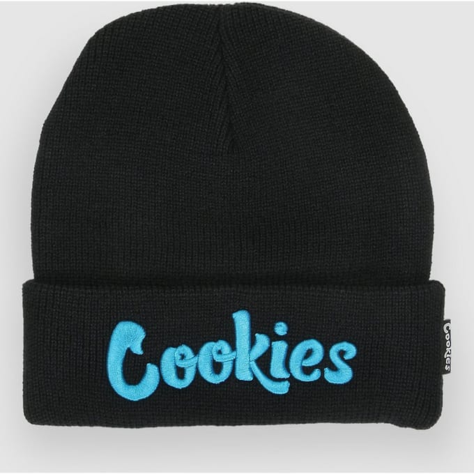 Cookies Original Mint Embroidered Knit Muts zwart