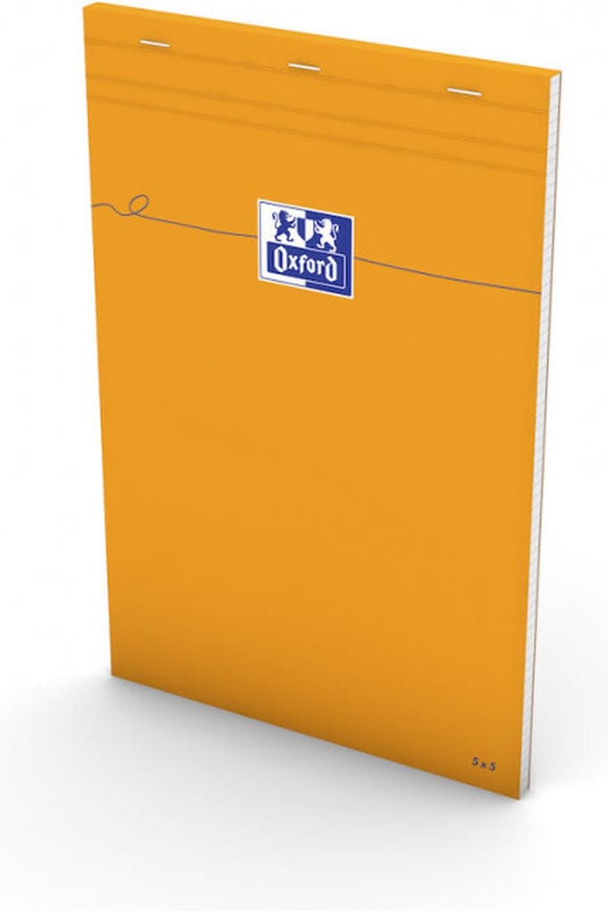 Oxford 100108050 schrijfblok & schrift Oranje A4
