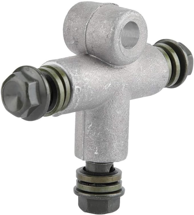 3-Weg Slangadapter voor Motor en ATV - Hydraulische Remolie Slangverbinding 10mm Tee Coupling