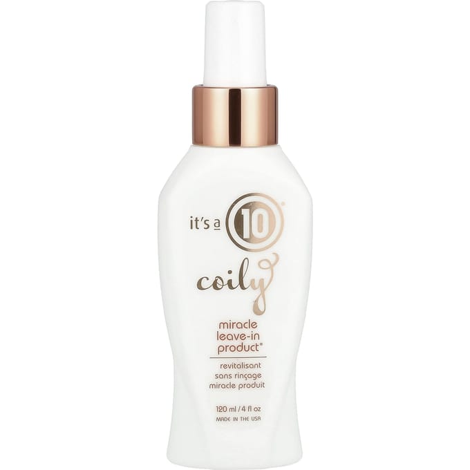 It's a 10, Coily, Miracle Leave-In Product®, 4 fl oz (120 ml) white