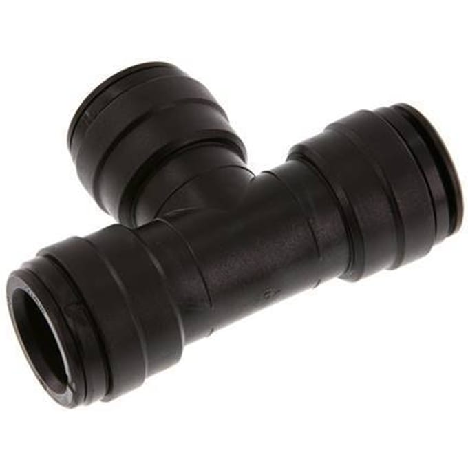 22mm T-koppeling POM Insteekfitting FDA NBR
