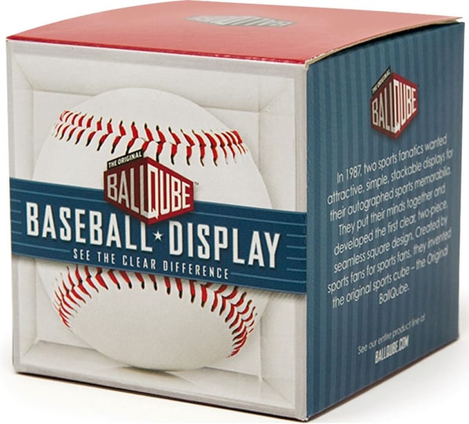 Ballqube - Honkbal - Honkbal Houder - Honkbal Display - One Size