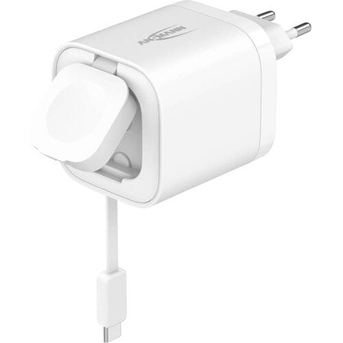 Ansmann HC265PD USB-oplader 65 W 1x USB-A, 1x USB-C USB PD Wit Mobiel USB Power Delivery (USB-PD)