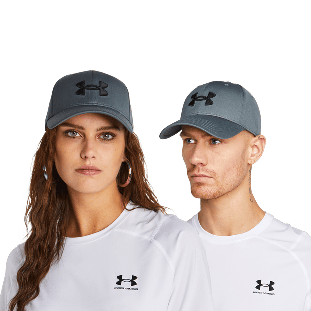 Under Armour M Blitzing Low ADJ-GRY Heren Pet - Pitch Grijs - Zwart
