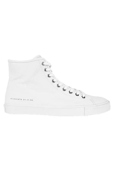 AllSaints Bryce High Top Off White Taglia: 12 | Sneakers Outlet | Uomo | Bianco