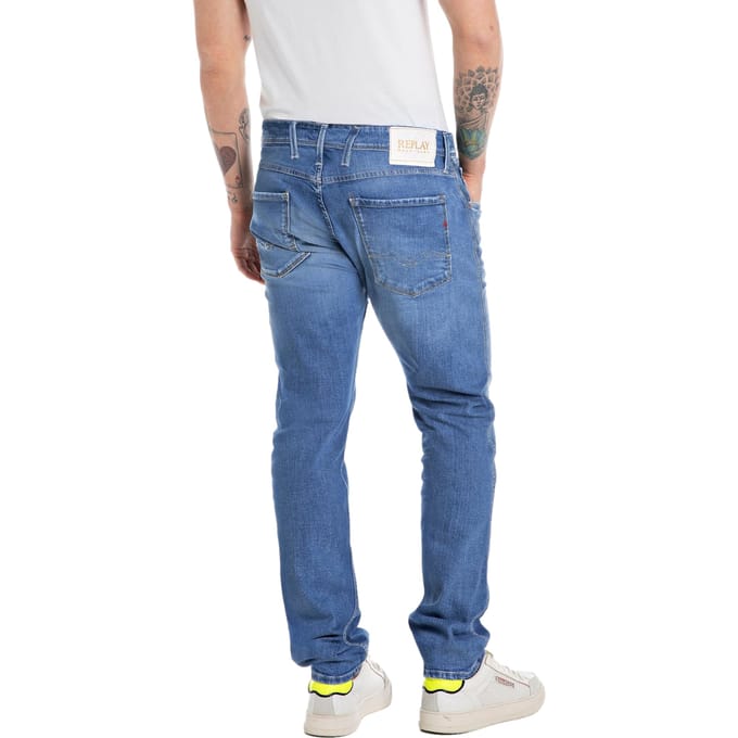 Replay - Jeans Blauw Replay Jeans Blauw M914y 573 844