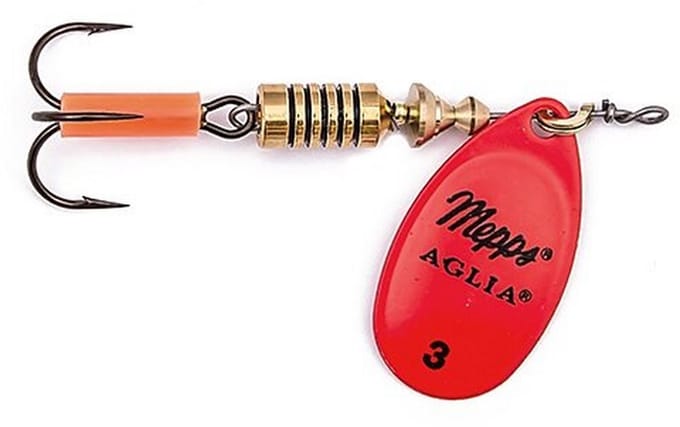 Mepps Aglia red - #4 - 9 gram - Fishing-bait.nl