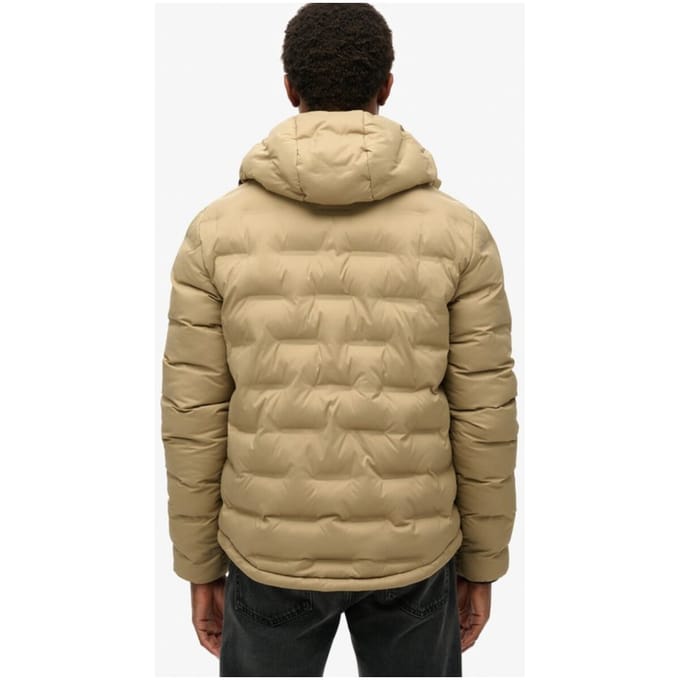 Superdry - Gewatteerde pufferjas met capuchon - Heren - Gewatteerde jassen