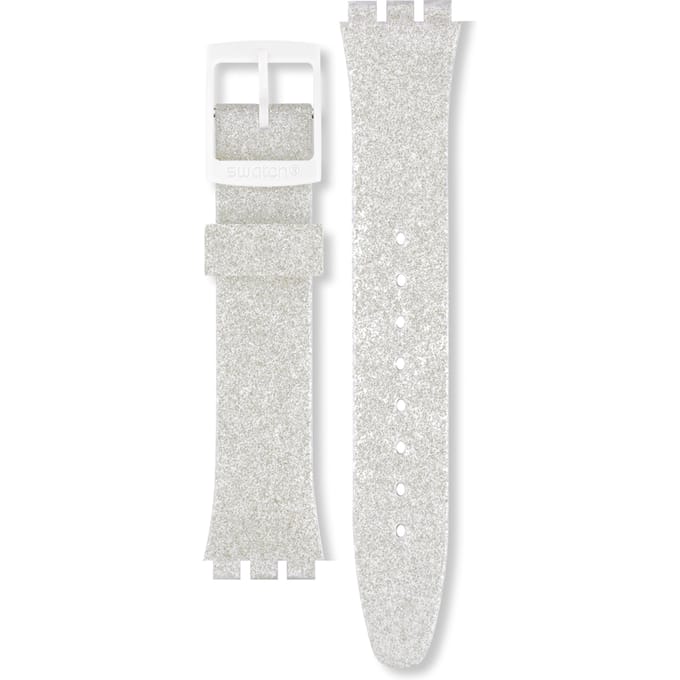 Swatch Plastic - Originals Medium (34mm) /Access/Solar/Musicall/Stop - G/SK/SL/SR/SS/SO28 AGM416C GM416C Silverblush Horlogeband