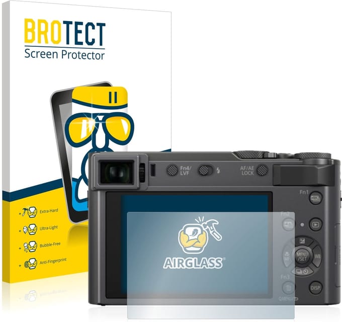 Screenprotector voor Panasonic Lumix DC-TZ200 Beschermglas transparant