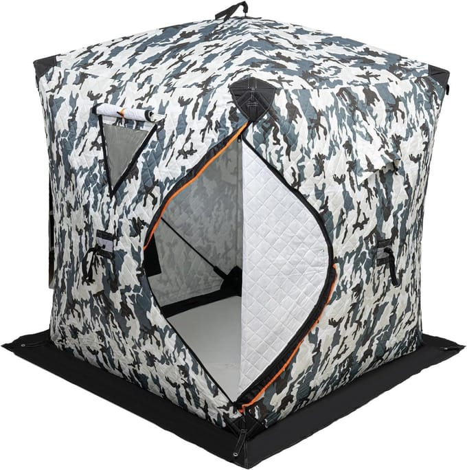 Vistent - Wintertent Schuilplaats - Vissen in de kou - Wind- en waterdicht - 145 x 145 x 165 cm