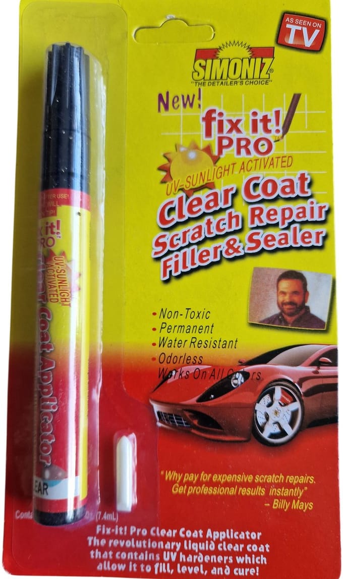 Han‑Bar® Kras verwijderaar pen - auto-lak - Fix it pro - 1 x reserve tip - Voor lichte krasjes