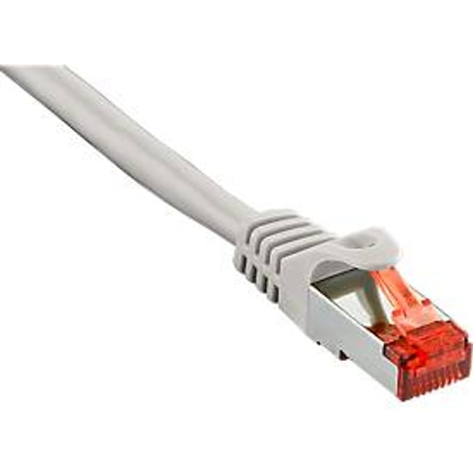 Patchkabel CAT6 S/FTP 1 m, grijs