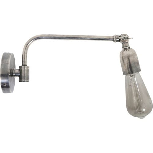 KS Verlichting Wandlamp Carlton Antiek Zilver