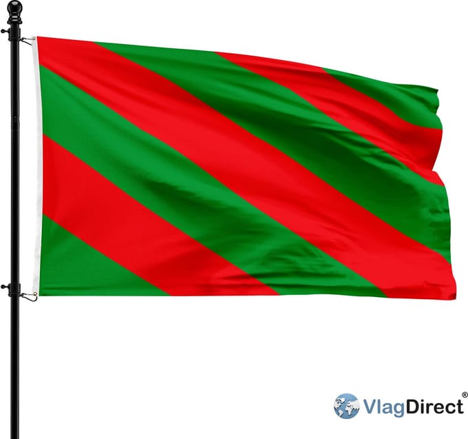 Gemeente Aubange vlag - 90 x 150 cm.