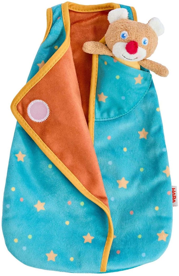 Haba poppenslaapset - poppenbedje en dekentje voor lekker dromen.