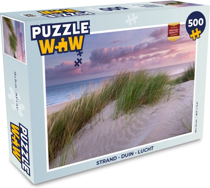 Puzzel Strand - Duin - Lucht - Legpuzzel - Puzzel 500 stukjes