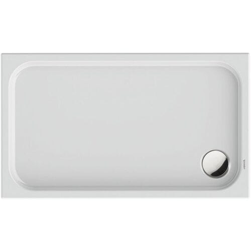Duravit D-Code rectangular shower tray 120 x 70 cm with anti-slip